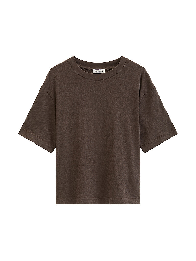 Marc O'Polo T-Shirt Marron S Femme 4